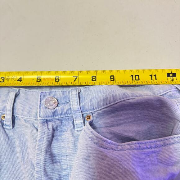 PacSun Dad Jean Cut off Button Fly  Shorts 25 - Picture 8 of 8